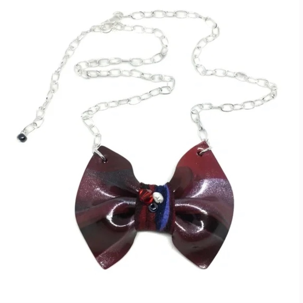 Guillotine "Papillon" bow tie Necklace #102